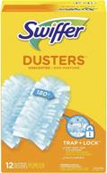 🧹 efficient swiffer dusters disposable cleaning refills - 12 count, unscented logo