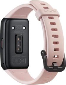 img 3 attached to 🌸 HONOR Band 6 Fitness Tracker Smart Watch: 1.47''AMOLED, SpO2, Heart Rate Monitor, 14 Days Battery, Female Cycle Tracker, 5ATM Waterproof - Global Version (Pink)