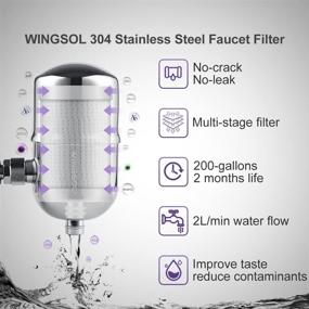 img 3 attached to WINGSOL Multi Stage 200 Gallon Filtration Contaminants