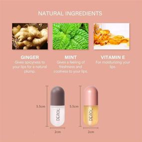 img 2 attached to Ultimate Lip Plumper Set: Natural Lip Care Serum for Fuller, Hydrated Lips, Lip Enhancer, Lip Mask - Reduce Fine Lines and Achieve Beautiful, Fuller Lips