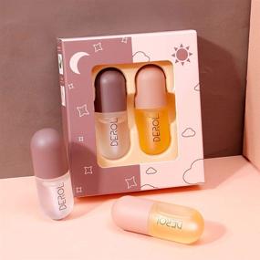 img 1 attached to Ultimate Lip Plumper Set: Natural Lip Care Serum for Fuller, Hydrated Lips, Lip Enhancer, Lip Mask - Reduce Fine Lines and Achieve Beautiful, Fuller Lips