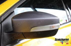 img 1 attached to 3M CF201 ANTHRACITE CARBON FIBER Exterior Accessories for Vinyl Wraps & Accessories