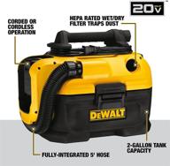 🔌 powerful dewalt 20v max vacuum for wet/dry cleaning - introducing the dcv581h логотип