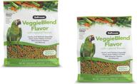 🦜 zupreem veggieblend smart pellets bird food for parrots & conures, 3.25 lb bags (2-pack) - usa made, daily nutrition & minerals for african greys, amazons, eclectus, cockatoos logo