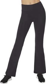 img 4 attached to 👖 Revolutionize Your Style with Skechers Women's Gowalk Pant Evolution Flare