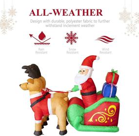 img 2 attached to Christmas Inflatables Decorations Inflatable Decoration Seasonal Decor