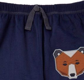 img 1 attached to 🦊 Multicolor St. Eve Boys' Sleep Pant 2-Pack - Fox Print & Navy - Size 14