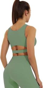 img 2 attached to Jkboo Sports Workout Removable Training Women's Clothing for Lingerie, Sleep & Lounge