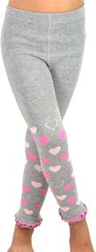 img 2 attached to Naartjie Kids Fleece Brushed Leggings Girls' Clothing for Socks & Tights