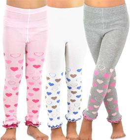 img 4 attached to Naartjie Kids Fleece Brushed Leggings Girls' Clothing for Socks & Tights
