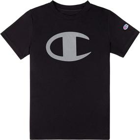 img 4 attached to 👕 Чемпионский спортивный футболка для мальчиков: Активная одежда для активных детей