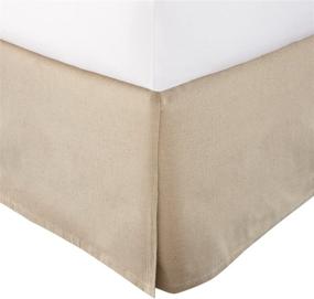 img 2 attached to 🛏️ Улучшите свою кровать размером King при помощи пылевого фартука Levtex Home Linen