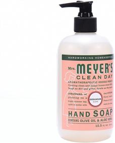 img 3 attached to 🧴 Buy Mrs. MEYER'S CLEAN DAY Liquid Hand Soap, Geranium Scent, 12.5 oz - Pack of 6