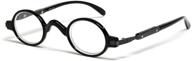 discover the unbeatable comfort of calabria r314 vintage professor oval reading glasses - incredibly lightweight! logo