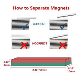 img 3 attached to ANTFEES Neodymium Double Sided Adhesive Rare Earth