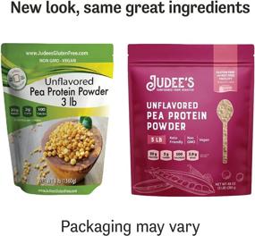 img 2 attached to 🌱 Judee's Pea Protein Powder (80% Protein) 3lb - Non-GMO, Keto-Friendly, Vegan - Made in USA
