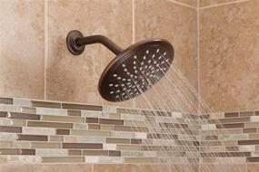 img 2 attached to Moen 6345ORB 8-Inch Rainfall Shower Head, Oil Rubbed Bronze - Enhanced SEO