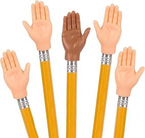 img 1 attached to 🤏 Finger Hands Assorted Color Bulk: Tiny Hands for Maximum Play and Fun!