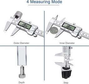 img 1 attached to 🔧 REEXBON Extra Large Stainless Micrometer Conversion Tool: Precise Measurement in Style