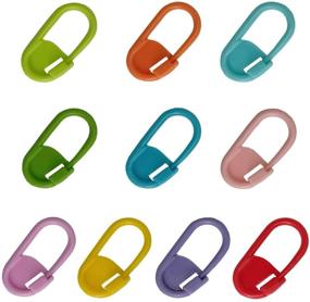 img 2 attached to 🧷 PCXINO 600-Piece Colorful Plastic Safety Pins: Knitting Markers, Crochet Clips, and Locking Stitch Markers for DIY Crafts and Clothing Usage