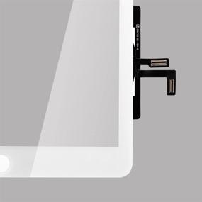img 1 attached to 📱 Premium White iPad 5th Gen 9.7" 2017 Digitizer Replacement Kit with Repair Toolkits and Adhesive