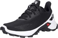 👟 salomon alphacross blast j trail running shoes for unisex children logo