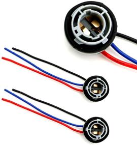 img 4 attached to Enhance Your Vehicle's Lighting with iJDMTOY 1157 7528 Wiring Harness Sockets: Perfect for LED Bulbs, Turn Signal and Brake Lights