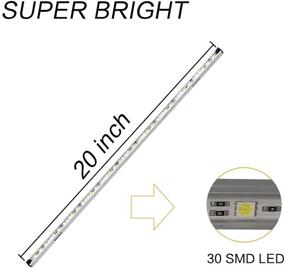 img 2 attached to ИЗТОСС Светодиодная кемпинговая лента 12V с диммером - Водонепроницаемая, Портативная, Идеально подходит для автодома, автомобиля, грузовика и т.д. (4 упаковки)