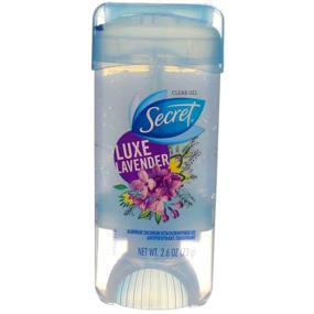 img 3 attached to 🌸 Secret Fresh Clear Gel Antiperspirant Deodorant, Luxe Lavender 2.6 oz (Pack of 2): Stay Fresh with Long-Lasting Protection!