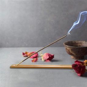 img 1 attached to 🔥 Boao Incense Burner Ash Catcher Set - 5 Pieces of Incense Sticks Holder, 9.06 Inches Long