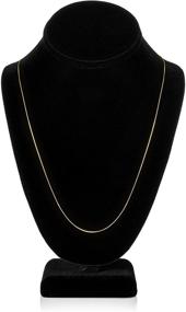 img 1 attached to 💛 Girls' Jewelry: Solid Yellow Necklace Chain in Optimal Length