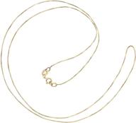 💛 girls' jewelry: solid yellow necklace chain in optimal length logo