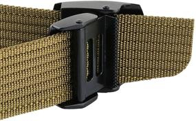 img 3 attached to Samtree Tactical Flip Top Military Buckle Men's Accessories for Belts