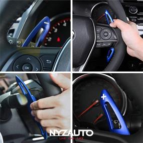img 2 attached to NYZAUTO Aluminum Alloy Extension Compatible 2020 Blue