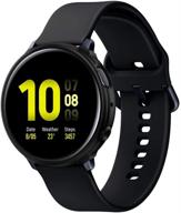 spigen liquid air armor samsung galaxy 📱 watch active 2 case 44mm (2019) - black logo