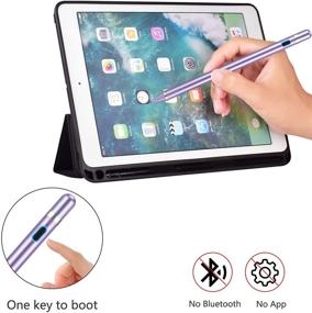 img 3 attached to 🖊️ Active Stylus Pens for Touch Screens - Fine Point Digital Smart Pens Compatible with iPhone iPad, Samsung/Android Smart Phone & Tablet for Writing and Drawing by Maylofi