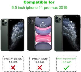 img 3 attached to 📱 Чехол Arae для iPhone 11 Pro Max | Держатель для кредитных карт и ремешок на запястье | Розовое золото