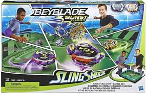 img 3 attached to 🔥 Master the Battle with BEYBLADE Slingshock Collision Beystadium Launchers