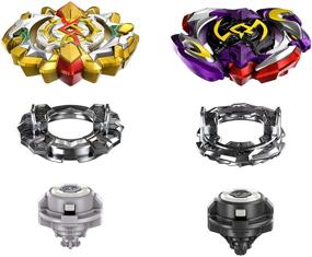 img 1 attached to 🔥 Master the Battle with BEYBLADE Slingshock Collision Beystadium Launchers