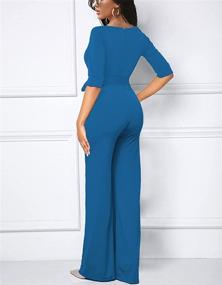 img 3 attached to Womens Summer Elegant Jumpsuit Jumpsuits Women's Clothing