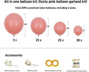img 3 attached to Принадлежности для свадебных украшений на день рождения из воздушных шаров