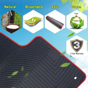 img 3 attached to Biosp Compatible Weather Liners Rubber Interior Accessories