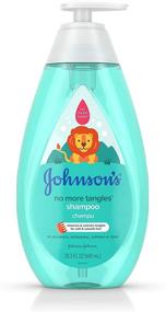 img 4 attached to 🧴 Johnson's No More Tangles Detangling Shampoo - Gentle Formula for Toddlers and Kids, No More Tears, Hypoallergenic & Free from Parabens, Phthalates, Sulfates & Dyes, 20.3 fl. oz