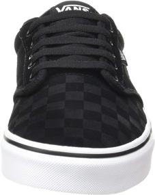 img 3 attached to Vans Low Top Sneakers Black Canvas Men's Shoes for Athletic