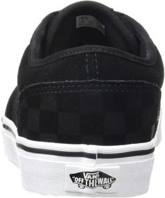 img 2 attached to Vans Low Top Sneakers Black Canvas Men's Shoes for Athletic