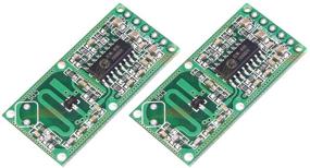 img 3 attached to 🔍 DEVMO 2PCS Microwave Doppler Radar Motion Detector Sensor RCWL-0516 - Improved Compatibility with Ar-duino, Raspberry PI, and Increased Efficiency as Human, Rat, and Cat Detector