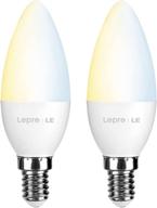 💡 dimmable candelabra bulb 2700k-6500k - essential equivalent for your lighting needs logo