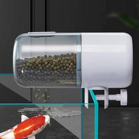 img 3 attached to 🐠 Automated Aquarium Fish Feeder - Programmable Fish Food Dispenser with Timer and Moisture-Proof Design, Ideal for Holiday Use