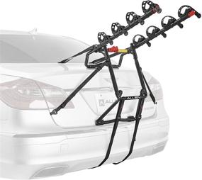 img 4 attached to 🚲 Allen Sports Premier 4-Bike Trunk Rack S104: Efficient Black Model for Easy Transportation