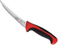 🔪 top-notch mercer culinary millennia red handle, 6-inch curved boning knife: perfect precision and ergonomics logo